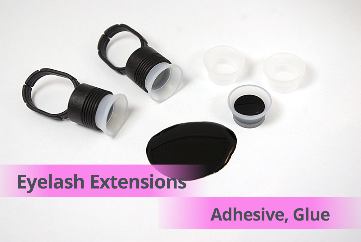 Eyelash extensions glue